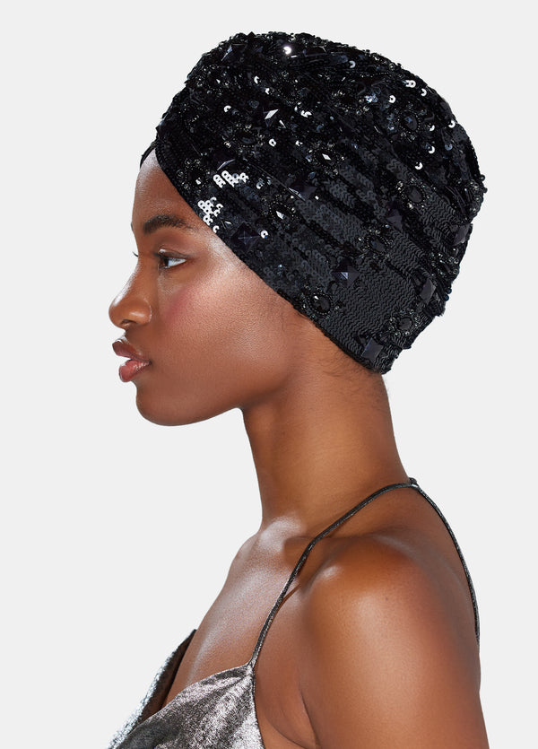 HERITAGE TURBAN in Black