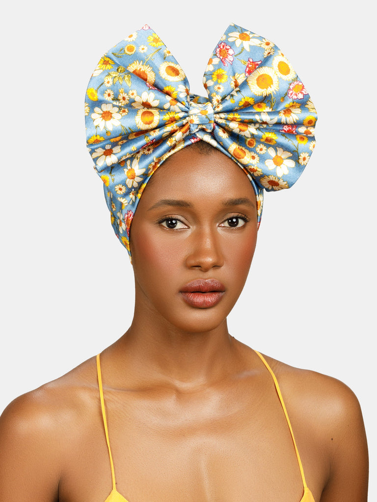 marihoja マリホジャ　India Silk Turban Hat India Silk Turban Hat