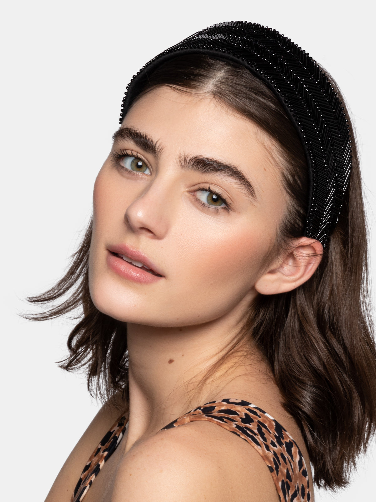 Mary Jane Claverol padded crystal headband. New. Women main image 2